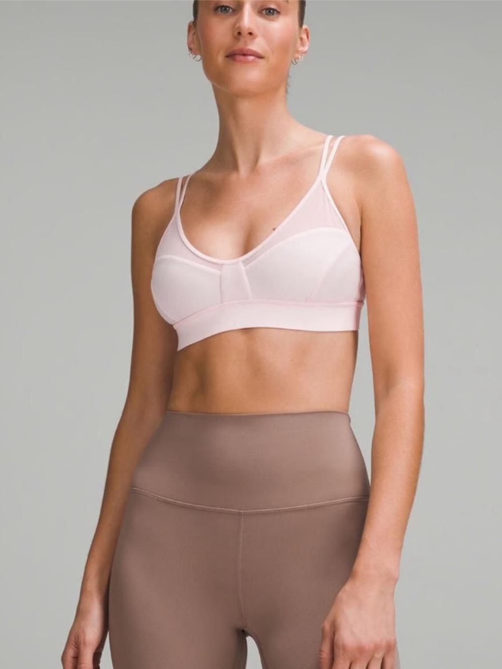 Lululemon Anew Sports Bra in Strawberry Milkshake